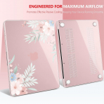 Batianda Botanical Serisi MacBook Neo Laptop K�l�f Seti-Lovely flowers
