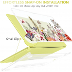 Batianda Botanical Serisi MacBook Neo Laptop K�l�f Seti-Whimsical Wildflower