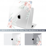Batianda MacBook Air M4 Klf (15 in)-Watercolor Floral