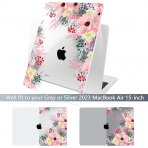 Batianda MacBook Air M4 Klf (15 in)-Floral