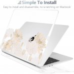 Batianda MacBook Air M4 Klf (15 in)-Gold Lotus