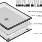 Batianda MacBook Air M4 Standl Klf (15 in)-Transparent