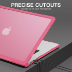 Batianda MacBook Air M4 Standl Klf (15 in)-Pink