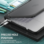 Batianda Standl� MacBook Neo Laptop K�l�f Seti-Black