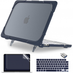 Batianda Standl� MacBook Neo Laptop K�l�f Seti-Indigo