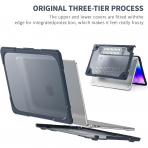 Batianda Standl� MacBook Neo Laptop K�l�f Seti-Indigo