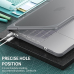 Batianda Standl� MacBook Neo Laptop K�l�f Seti-Grey