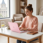 Batianda Ultimate Slim MacBook Neo Laptop K�l�f Seti-Blush