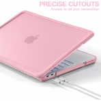 Batianda Ultimate Slim MacBook Neo Laptop K�l�f Seti-Blush