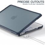 Batianda Ultimate Slim MacBook Neo Laptop K�l�f Seti-Indigo