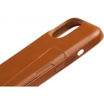 Bellroy Apple iPhone 15 Czdan Deri Klf-Terracotta