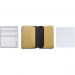 Bellroy Under Cover Deri Czdan -Mustard 