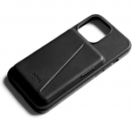 Bellroy iPhone 13 Pro Czdan Deri Klf-Black