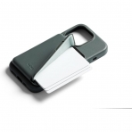 Bellroy Apple iPhone 15 Pro Czdan Deri Klf-Everglade