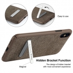 Benks Apple iPhone X Kickstand Klf-Brown