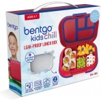 Bentgo Chill Blmeli Beslenme Kutusu (Red/Royal)