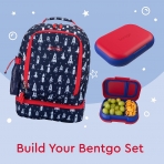 Bentgo Chill Blmeli Beslenme Kutusu (Red/Royal)