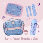 Bentgo Kids Blmeli Beslenme Kutusu (Lavender Galaxy)