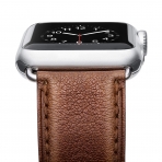 Benuo Apple Watch Series 3 Deri Kay (42mm)-Dark Brown