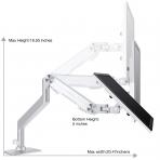 Bestand Premium Tekli Monitr Stand (17-27in)