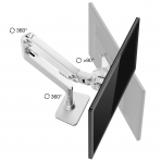 Bestand Premium Tekli Monitr Stand (17-27in)