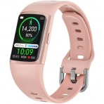 MorePro Fitness Tracker Aktivite Akll Saat-Pink