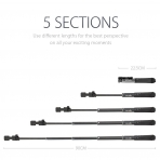 BlitzWolf Bluetooth Selfie Stick-Black