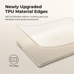 BlueSwan Anti-Cracking MacBook Air K�l�f� (13.6 �n�)-Frosted Straight