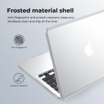 BlueSwan Anti-Cracking MacBook Air K�l�f� (13.6 �n�)-Frosted White