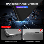 BlueSwan Anti-Cracking MacBook Air K�l�f� (13.6 �n�)-Frosted Black