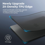 BlueSwan Anti-Cracking MacBook Air K�l�f� (13.6 �n�)-Frosted Black