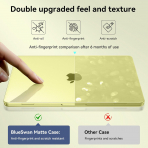 BlueSwan Kaymaz Y�zey MacBook Neo Laptop K�l�f�-Citrus Clear