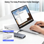 BlueSwan Kaymaz Y�zey MacBook Neo Laptop K�l�f�-Matte Clear