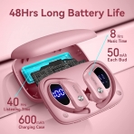 Bmani Bluetooth Kancal Kulak i Kulaklk-Pink