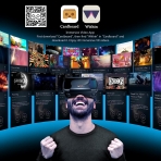 Misisi Denetleyicili VR 3D Sanal Gereklik Gzl-Black