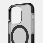 BodyGuardz Ace Pro Serisi iPhone 14 Pro Max MagSafe Uyumlu Klf -Clear Black