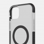 BodyGuardz Ace Pro Serisi iPhone 14 MagSafe Uyumlu Klf -Clear Black