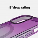 BodyGuardz Ace Pro Serisi Apple iPhone 15 Pro Max MagSafe Uyumlu Klf -Purple Blue