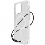 BodyGuardz Ace Pro Serisi Apple iPhone 15 Pro Max MagSafe Uyumlu Klf -Clear White