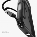 BodyGuardz Ace Pro iPhone 18 Pro Max K�l�f-Smoke Black