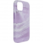 BodyGuardz Carve Marble Serisi Apple iPhone 15 Klf(MIL-STD-810G)-Pink Glitter