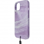 BodyGuardz Carve Marble Serisi Apple iPhone 15 Klf(MIL-STD-810G)-Pink Glitter