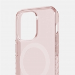 BodyGuardz Carve Serisi iPhone 14 Pro Max effaf Klf-Rose Quartz