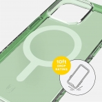 BodyGuardz Carve Serisi iPhone 14 Pro effaf Klf-Cucumber