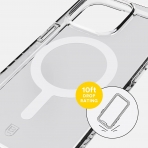 BodyGuardz Carve Serisi iPhone 14 Pro Max effaf Klf-Clear