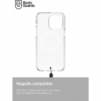 BodyGuardz Carve Serisi Apple iPhone 15 Pro Max effaf Klf-Clear