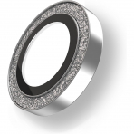 BodyGuardz iPhone Air Kamera Lens Koruyucu-Silver Glitter
