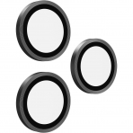BodyGuardz iPhone 17 Pro Max Kamera Lens Koruyucu-Black