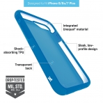 BodyGuardz iPhone 8 Plus Klf-Blue White