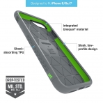 BodyGuardz iPhone 8 Klf (MIL-STD-810G)-Grey